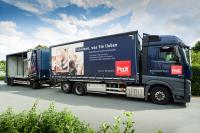 PaX-LKW liefert Fenster und Haustüren made in Germany