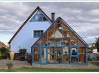 Wintergarten in blau 