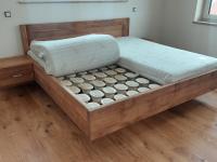 Bett Wildeiche mit Relax 2000 Bettensystem