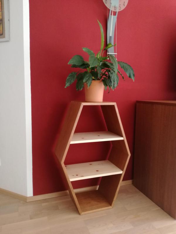 Wohnzimmermöbel aus Zirbenholz zweifarbig 