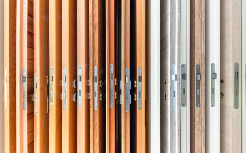 Ausstellung (Türschlösser Nahaufnahme)