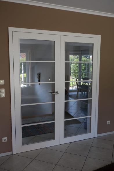 Weißlack Zimmertüren mit Sprosse