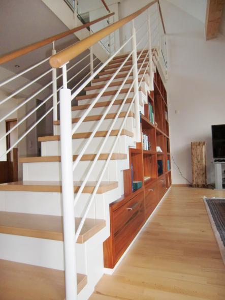 Treppenstufen Buche massiv