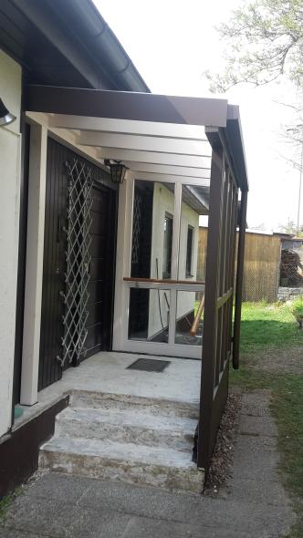 Überdachung Haustüre