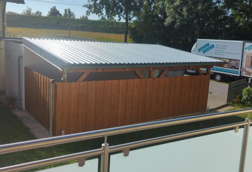 Carport aus Holz