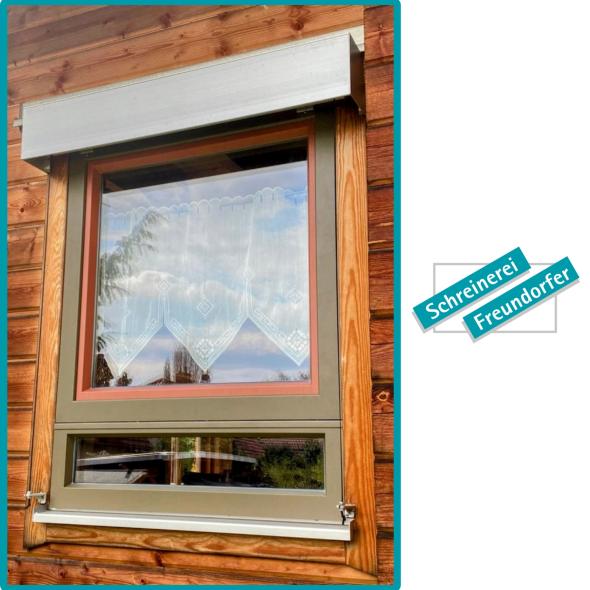 Holzfenster-Renovierung mit Aluminium